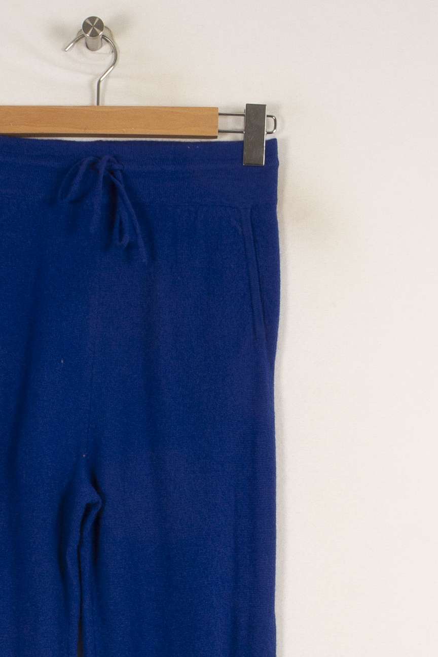Pantalon en cachemire bleu - Taille S/36 de la marque Absolut Cashmere | PARAD40497 - Vendu par Paradigme - Image 2