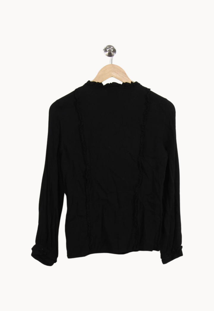Blouse noire - Taille S/36 de la marque Bérénice | PARAD40500 - Vendu par Paradigme - Image 4