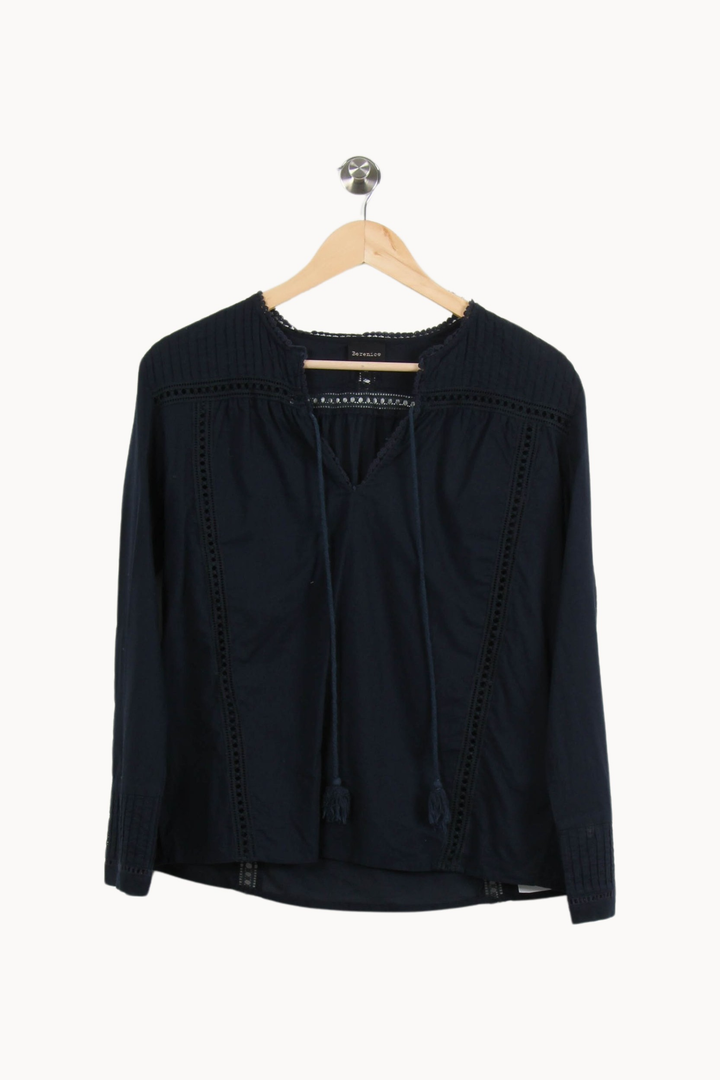 Blouse bleue - Taille M/38 de la marque Bérénice | PARAD40506 - Vendu par Paradigme - Image 2
