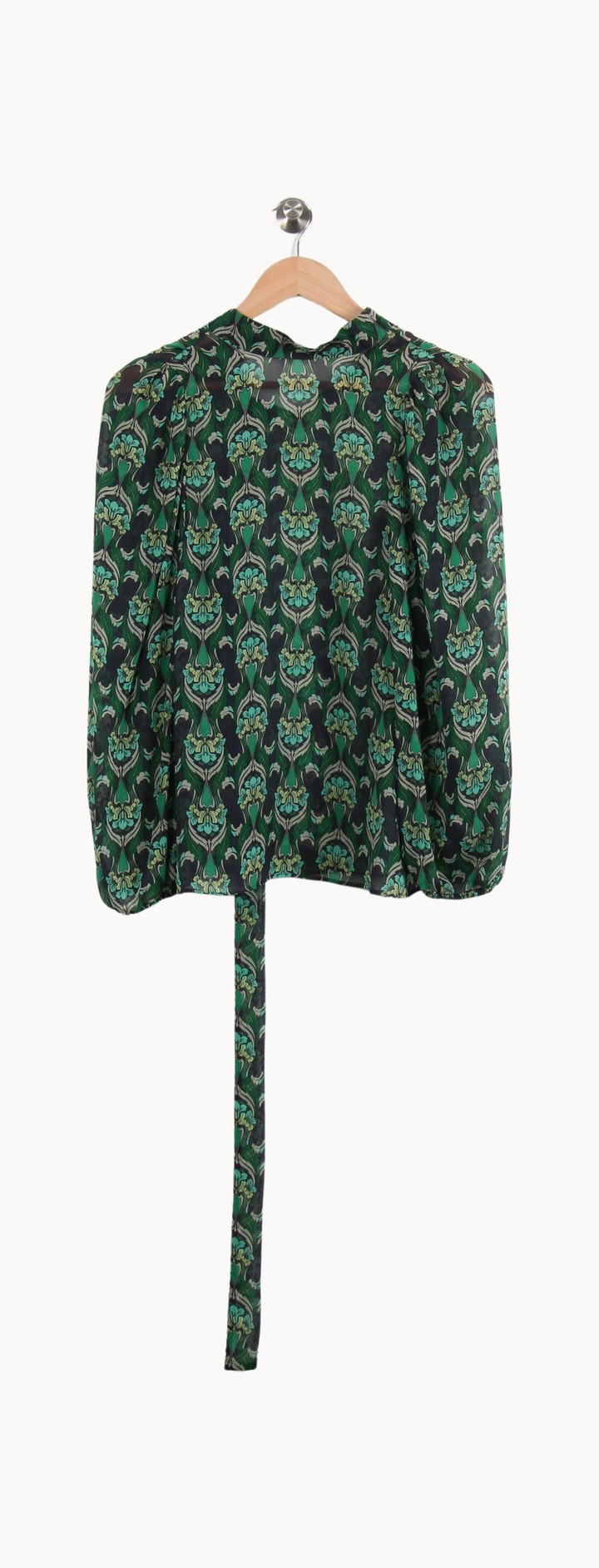 Top Vert à Motif - Taille S/36 de la marque IKKS | PARAD40507 - Vendu par Paradigme - Image 4