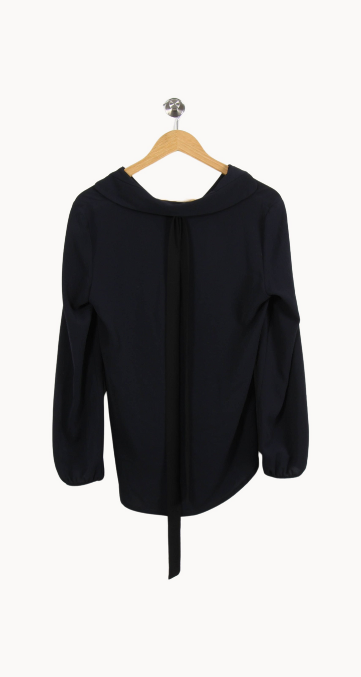 Blouse bleue - Taille S/36 de la marque IKKS | PARAD40509 - Vendu par Paradigme - Image 4