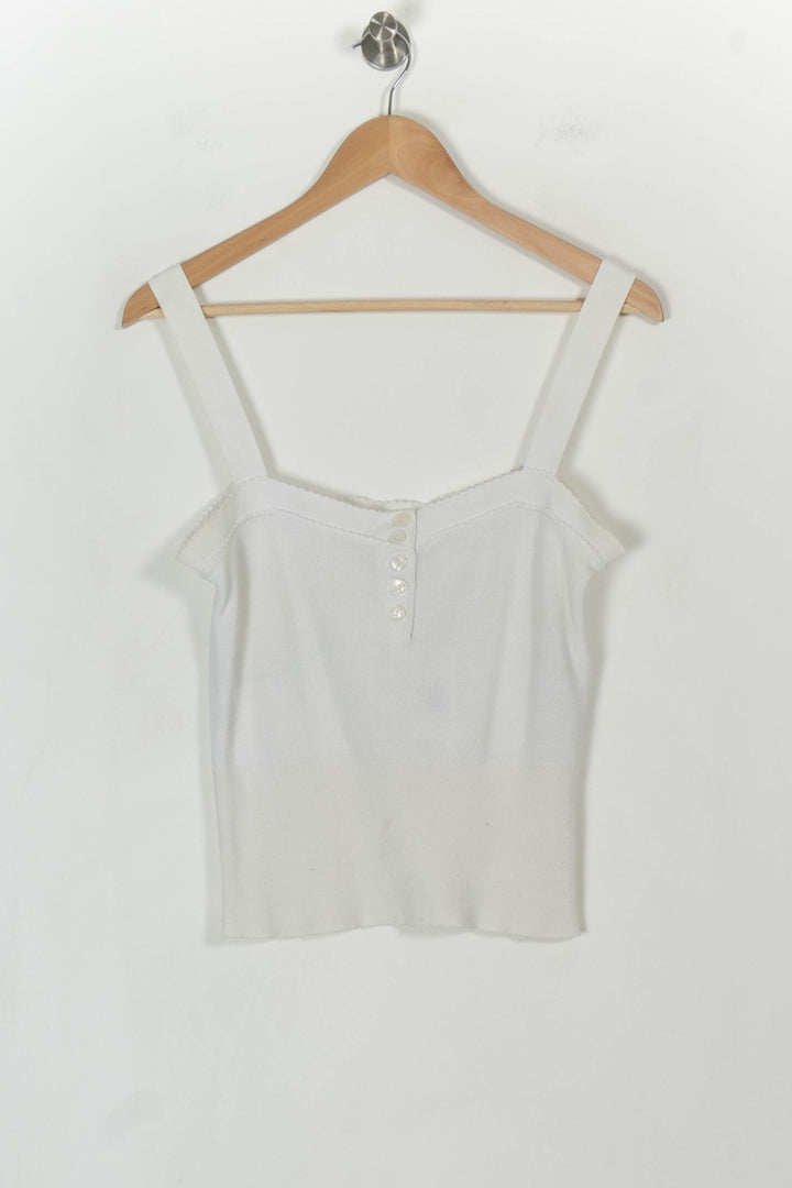 Top Blanc - Taille Unique de la marque Tara Jarmon | PARAD40534 - Vendu par Paradigme - Image 2