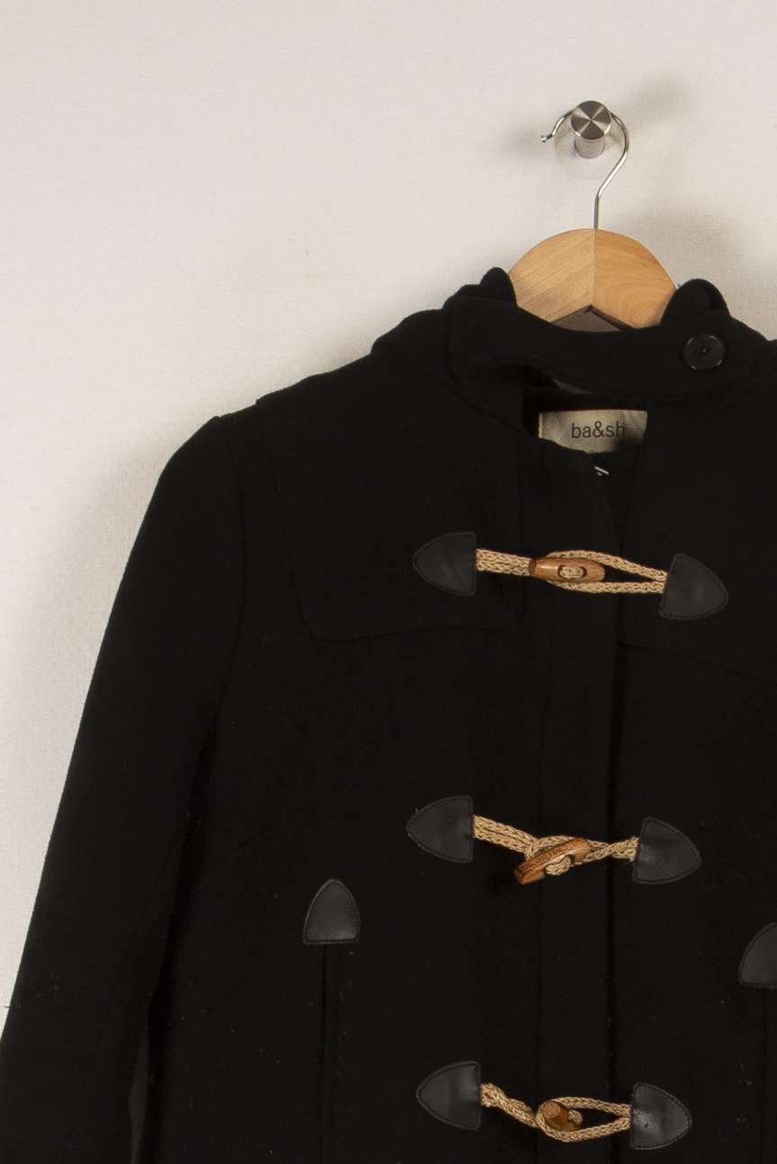 Manteau Noir - Taille S/36 de la marque ba&sh | PARAD40545 - Vendu par Paradigme - Image 2