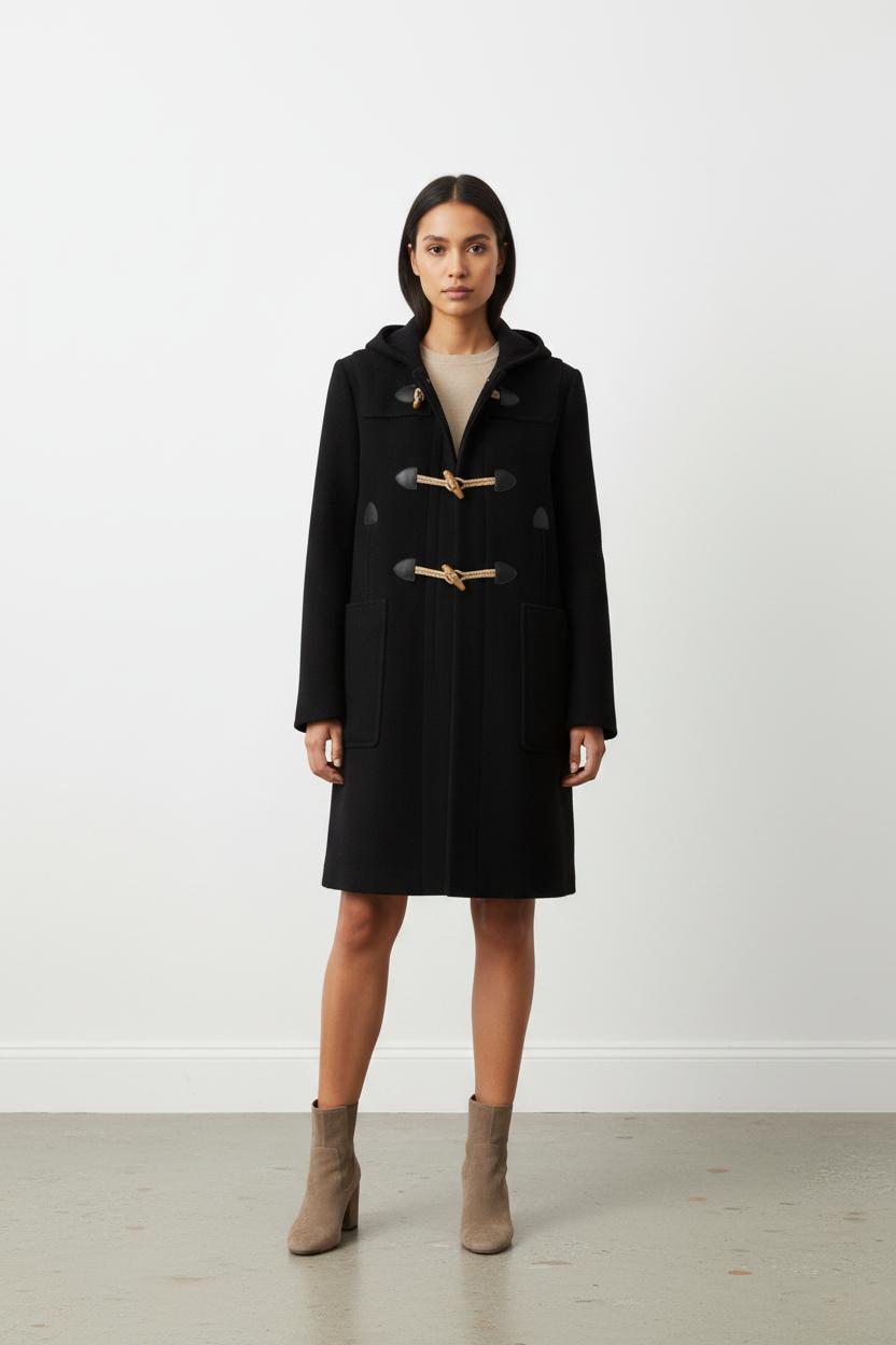 Manteau Noir - Taille S/36