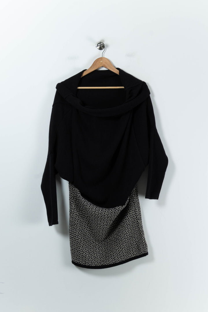 Pull noir - Taille Unique de la marque Ekyog | PARAD40550 - Vendu par Paradigme - Image 2