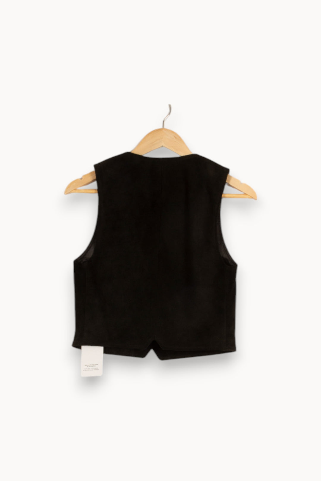 Veste en cuir noir - Taille S/36 de la marque The Kooples | PARAD40553 - Vendu par Paradigme - Image 3