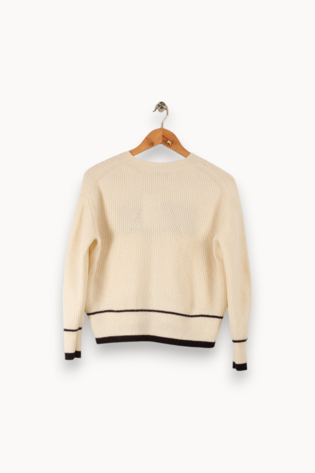 Pull blanc - Taille XS/34 de la marque ZAPA | PARAD40570 - Vendu par Paradigme - Image 3