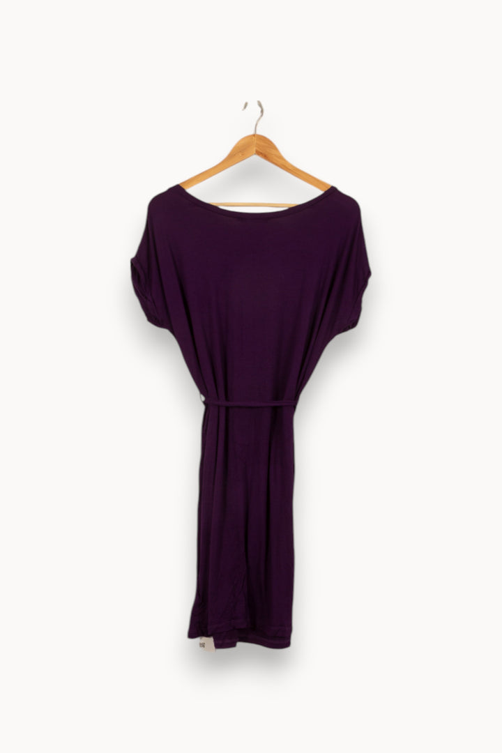 Robe Courte Ceinturée Violette - Taille S/36 de la marque Filippa K | PARAD40581 - Vendu par Paradigme - Image 7