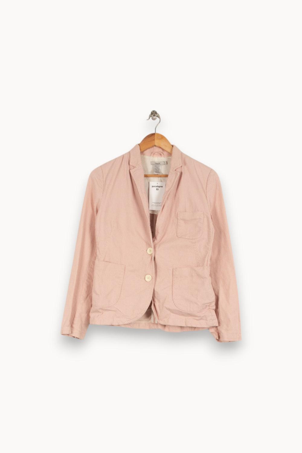 Blazer rose rayé - Taille M/38 de la marque Filippa K | PARAD40590 - Vendu par Paradigme - Image 1