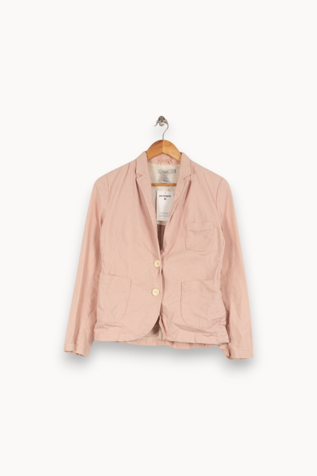 Blazer rose rayé - Taille M/38 de la marque Filippa K | PARAD40590 - Vendu par Paradigme - Image 1