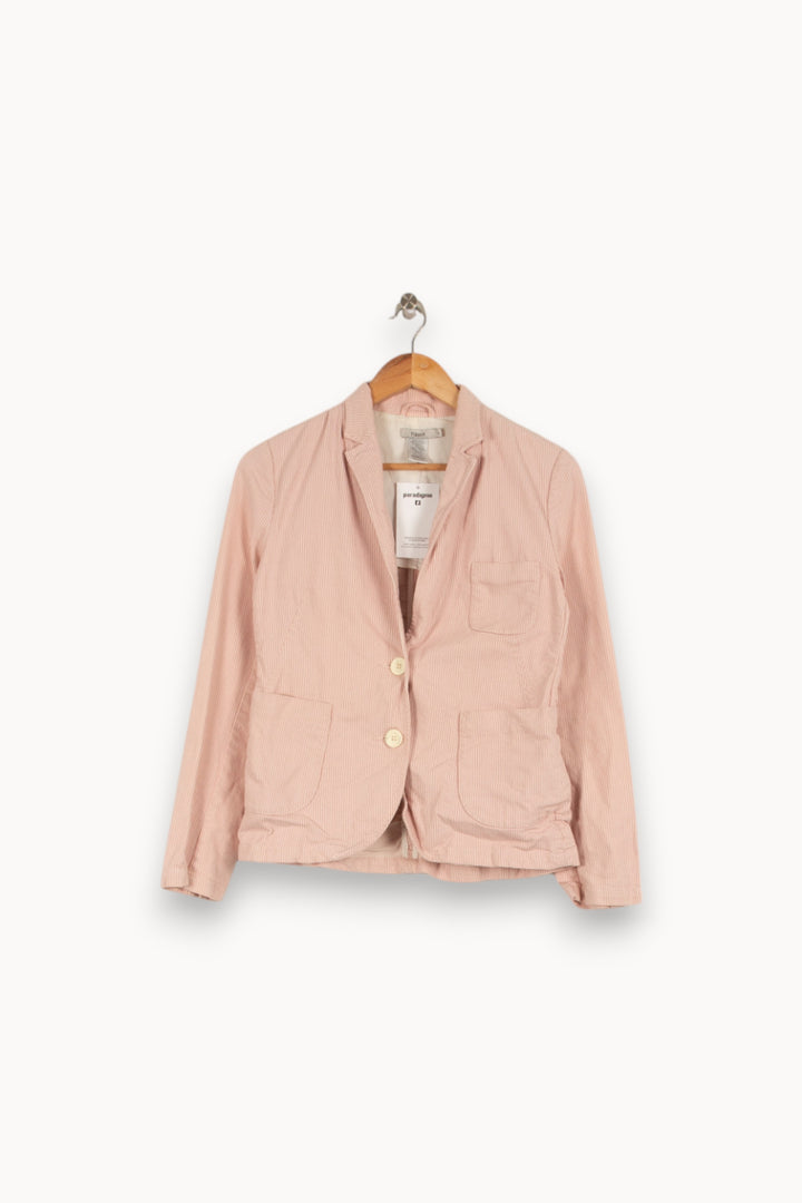 Blazer rose rayé - Taille M/38 de la marque Filippa K | PARAD40590 - Vendu par Paradigme - Image 1