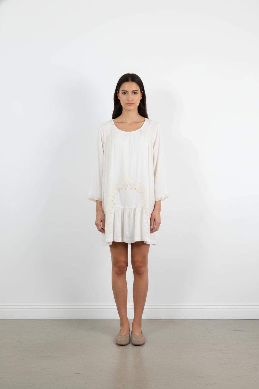 Robe Beige - Taille S/36