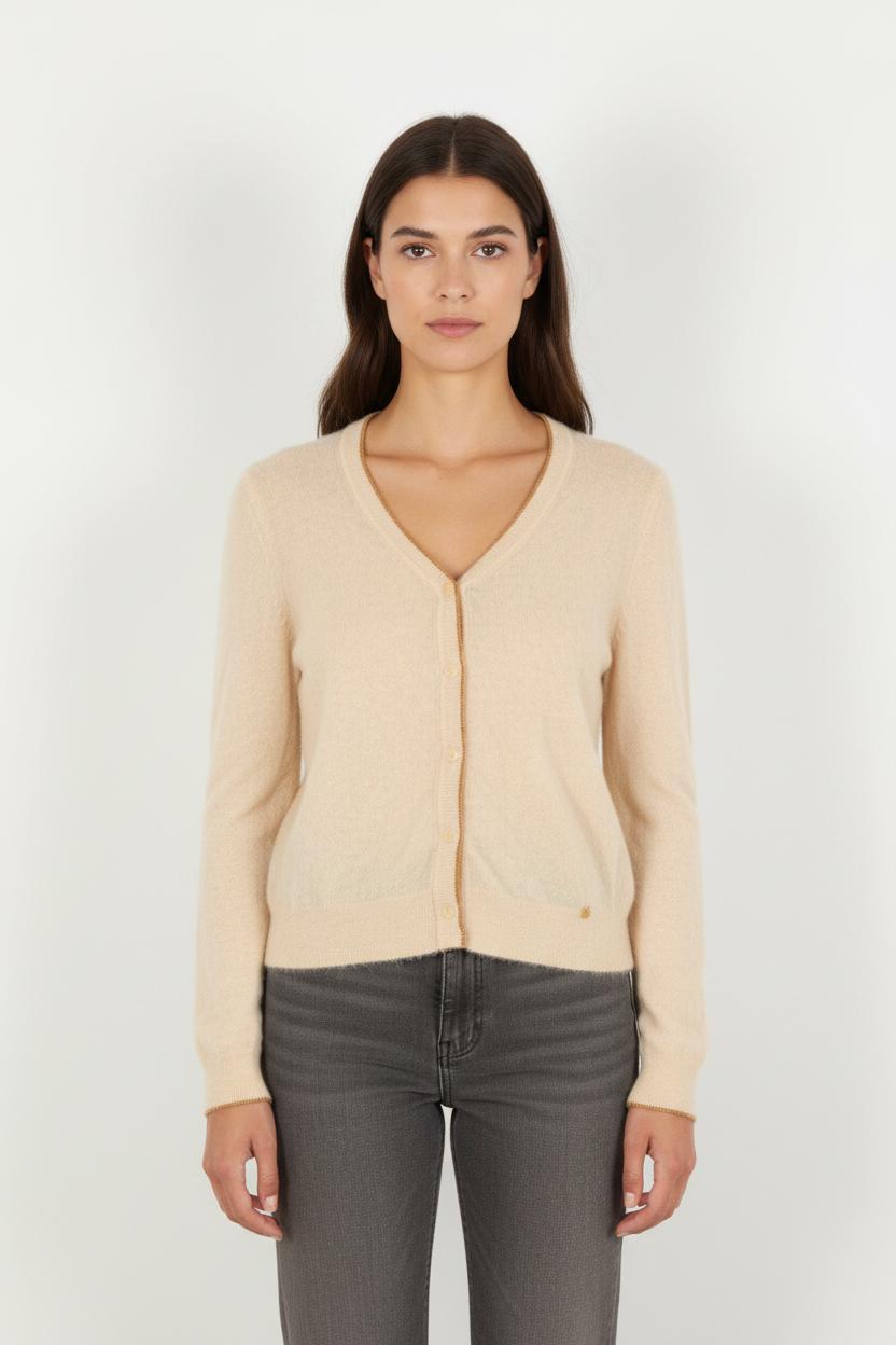 Cardigan beige - Taille M/38