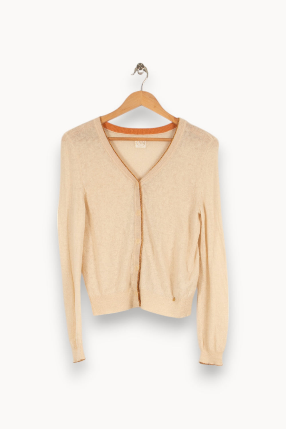Cardigan beige - Taille M/38 de la marque Des petits hauts | PARAD40612 - Vendu par Paradigme - Image 1
