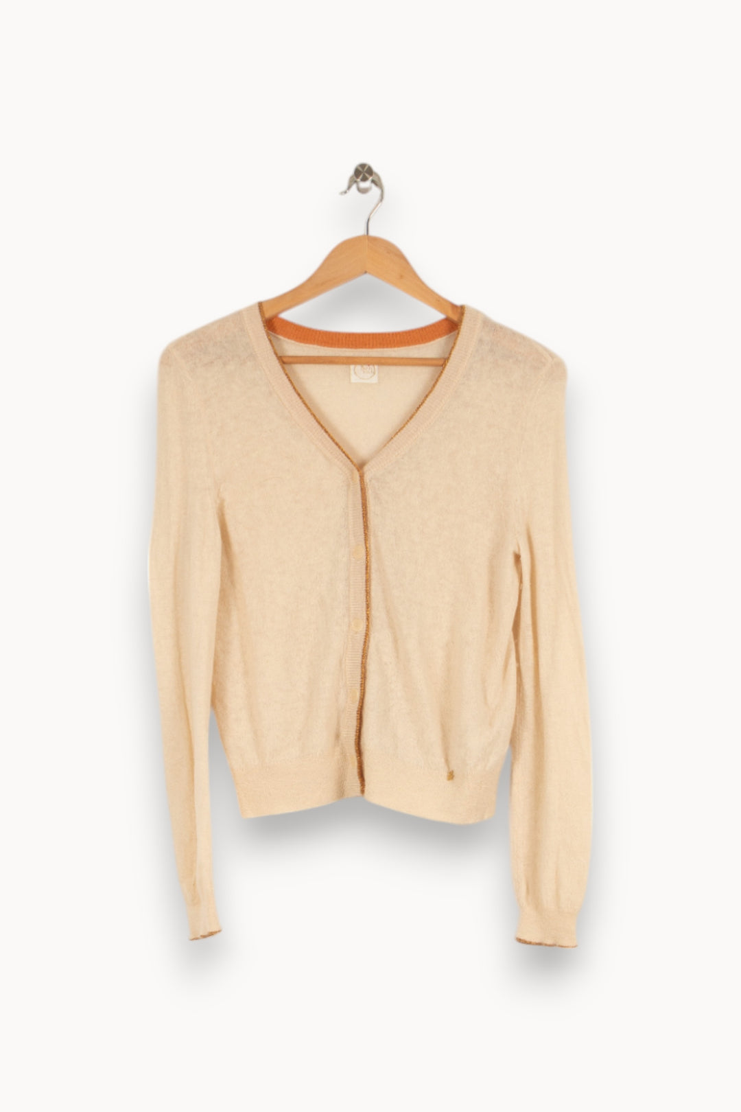 Cardigan beige - Taille M/38 de la marque Des petits hauts | PARAD40612 - Vendu par Paradigme - Image 1