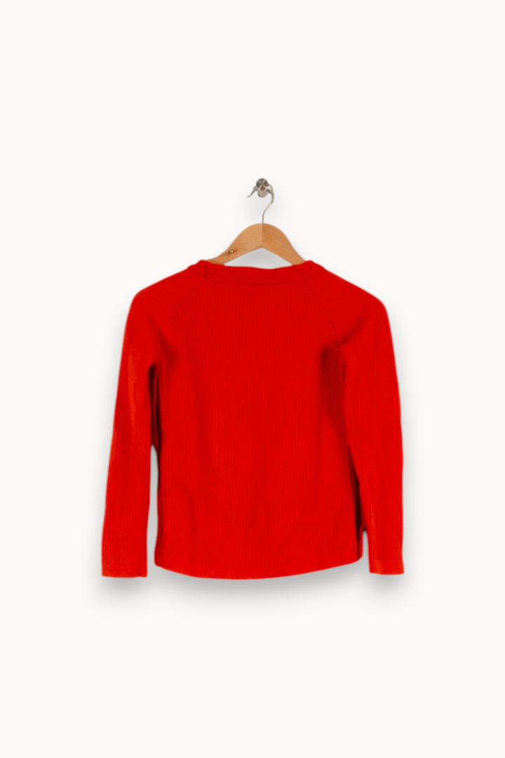 Pull Rouge - Taille XS/34 de la marque Sessùn | PARAD40613 - Vendu par Paradigme - Image 3