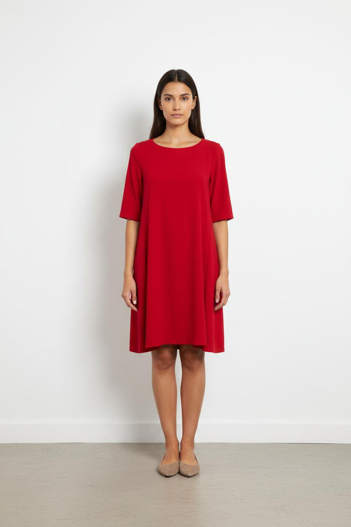 Robe Trapèze Rouge - Taille M/38
