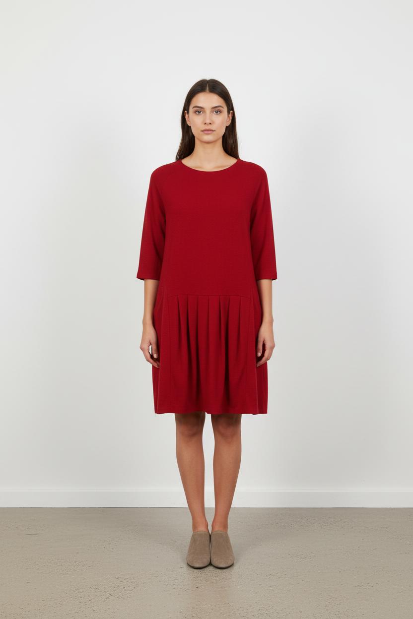 Robe Droite Rouge - Taille M/38