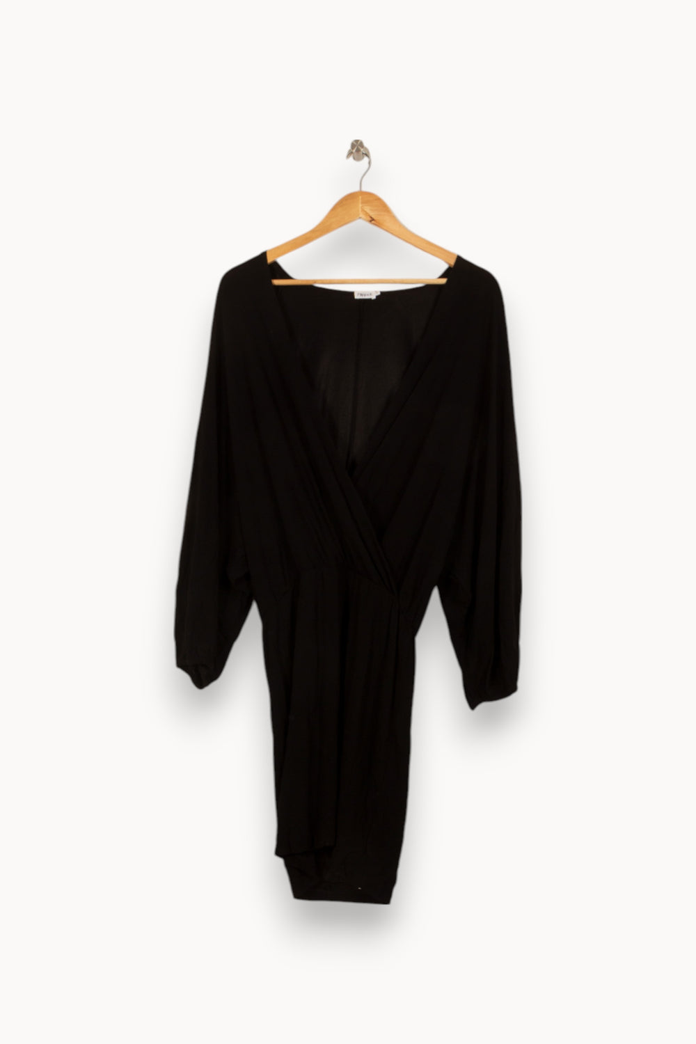 Robe Portefeuille Noire - Taille S/36 de la marque Filippa K | PARAD40624 - Vendu par Paradigme - Image 2