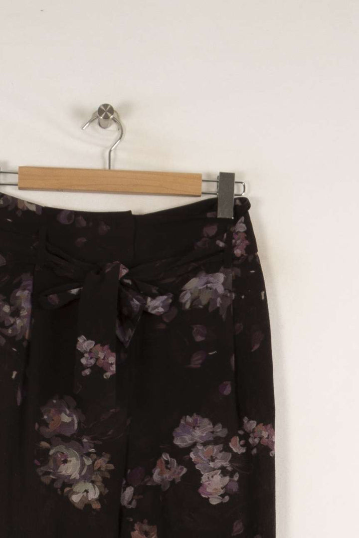 Pantalon noir à motif - Taille M/38 de la marque IKKS | PARAD40642 - Vendu par Paradigme - Image 2