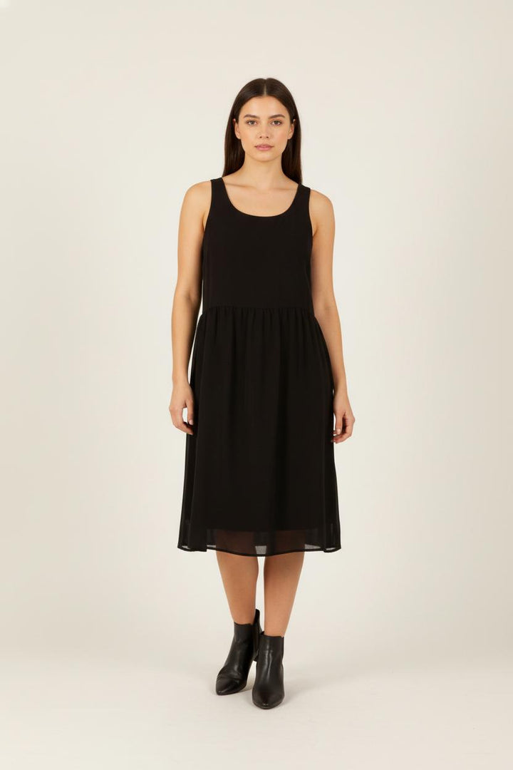 Robe Sans Manches Noire - Taille M/38 de la marque The Kooples | PARAD40646 - Vendu par Paradigme - Image 1