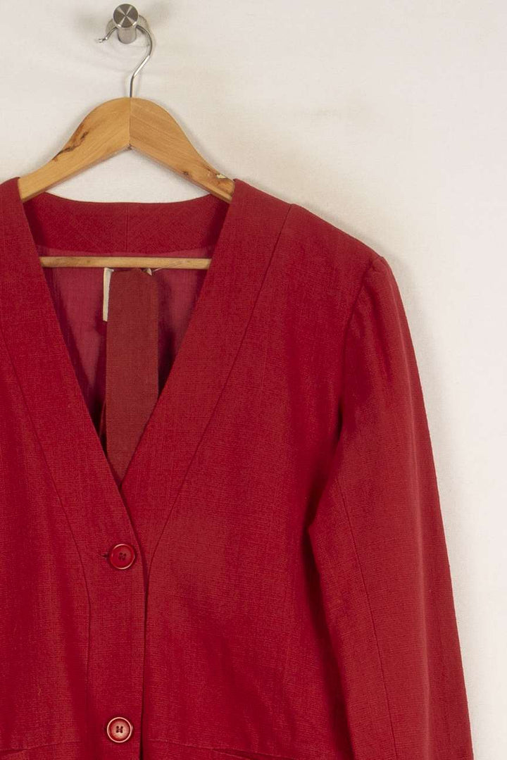 Manteau Bordeaux - Taille M/38 de la marque Stella Forest | PARAD40647 - Vendu par Paradigme - Image 2