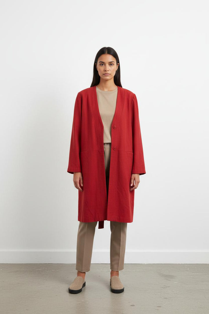 Manteau Bordeaux - Taille M/38