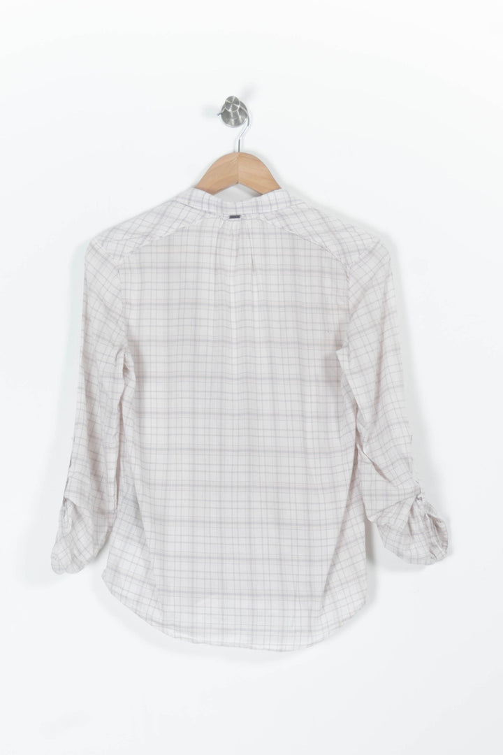 Chemise rose à carreaux - Taille XS/34 de la marque IKKS | PARAD40683 - Vendu par Paradigme - Image 4