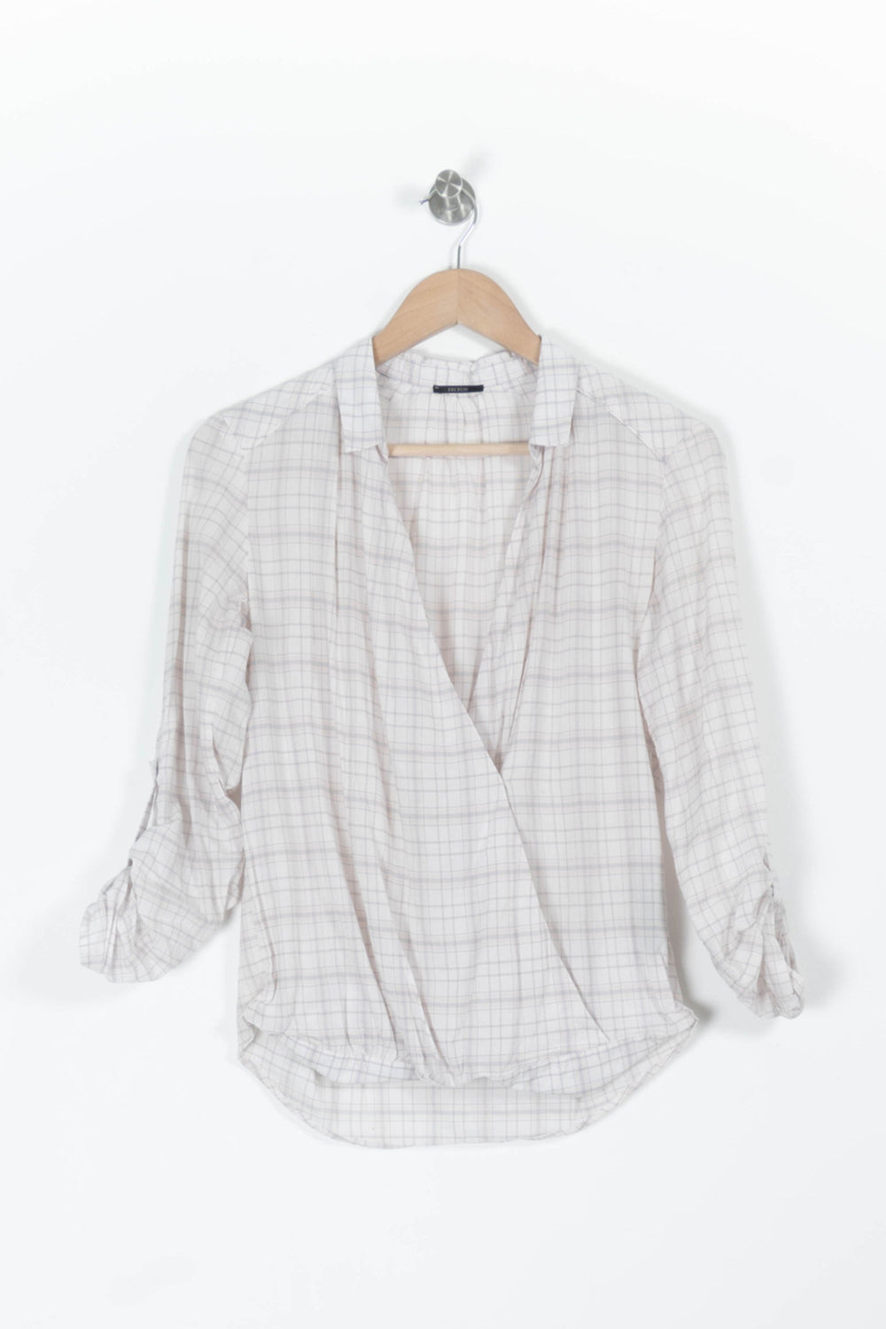 Chemise rose à carreaux - Taille XS/34 de la marque IKKS | PARAD40683 - Vendu par Paradigme - Image 2