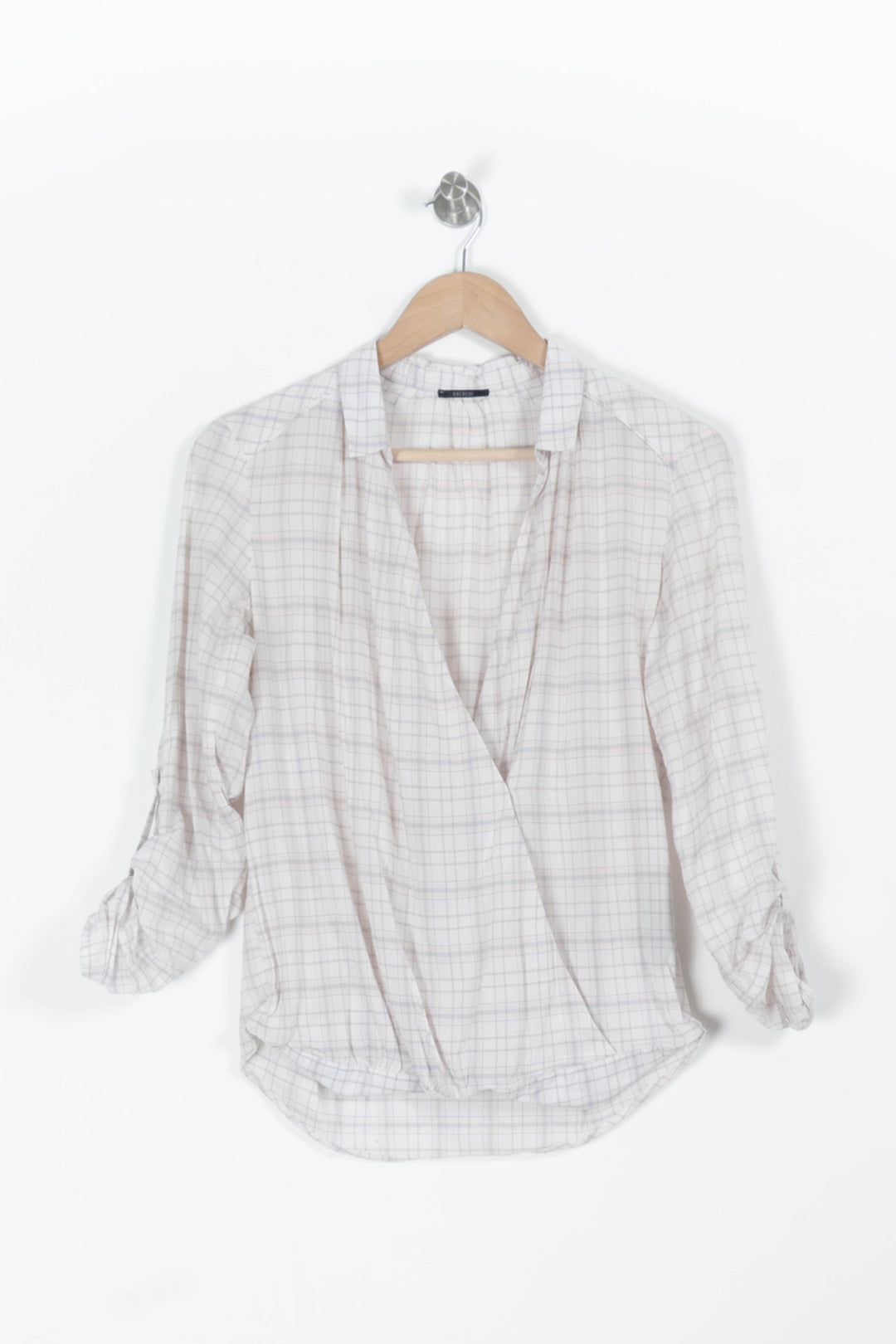 Chemise rose à carreaux - Taille XS/34 de la marque IKKS | PARAD40683 - Vendu par Paradigme - Image 2
