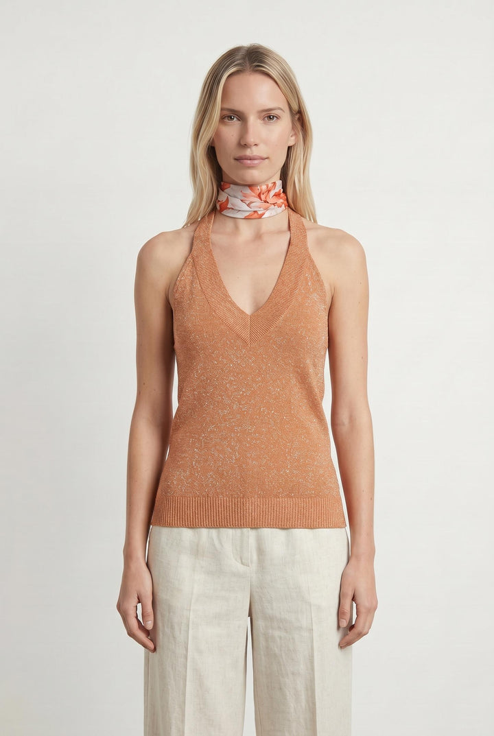 Top Orange - Taille S/36 de la marque ZAPA | PARAD40702 - Vendu par Paradigme - Image 1