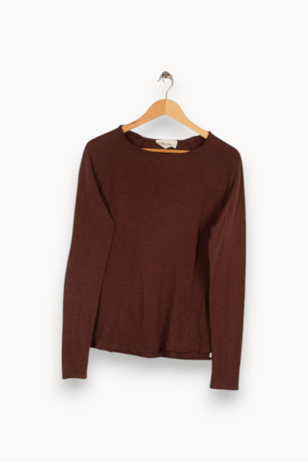Sweatshirt marron - Taille M/38 de la marque American Vintage | PARAD40704 - Vendu par Paradigme - Image 1