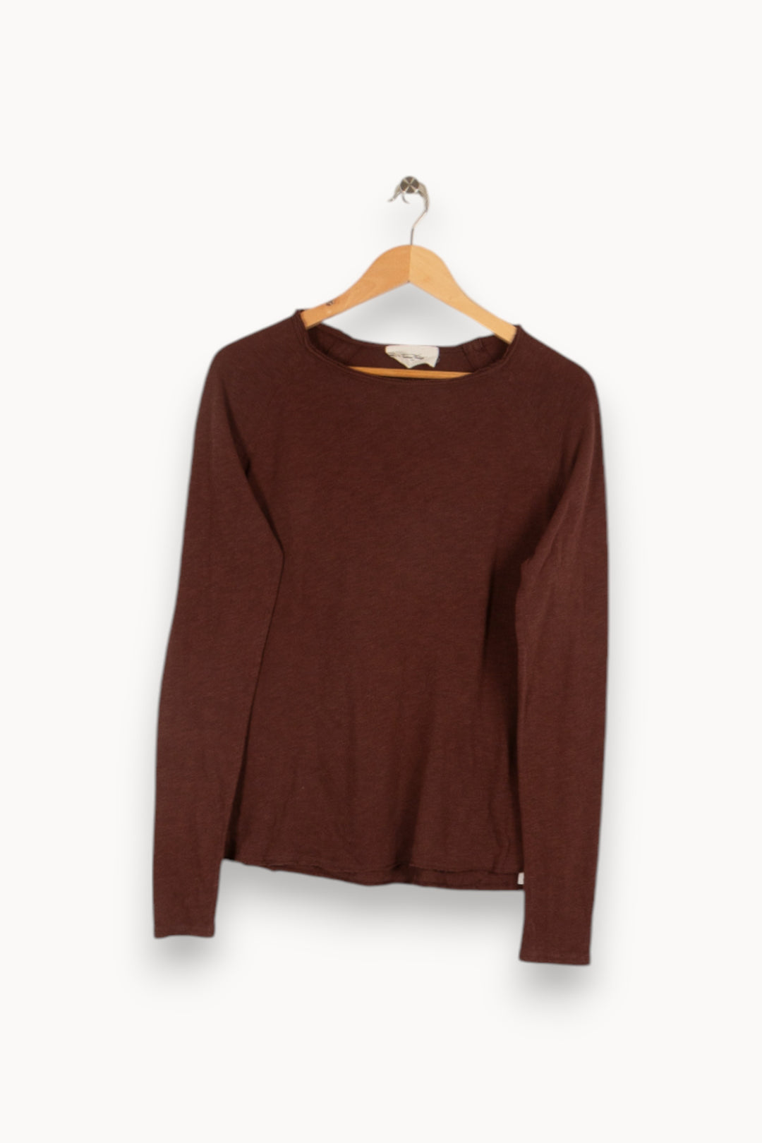 Sweatshirt marron - Taille M/38 de la marque American Vintage | PARAD40704 - Vendu par Paradigme - Image 1