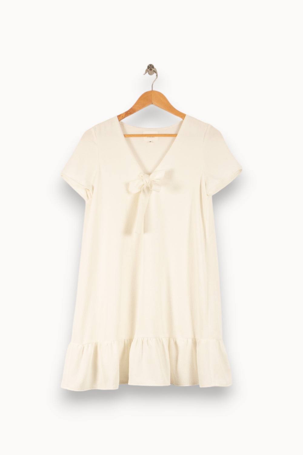 Robe Courte Blanche - Taille S/36 de la marque Sézane | PARAD40715 - Vendu par Paradigme - Image 2