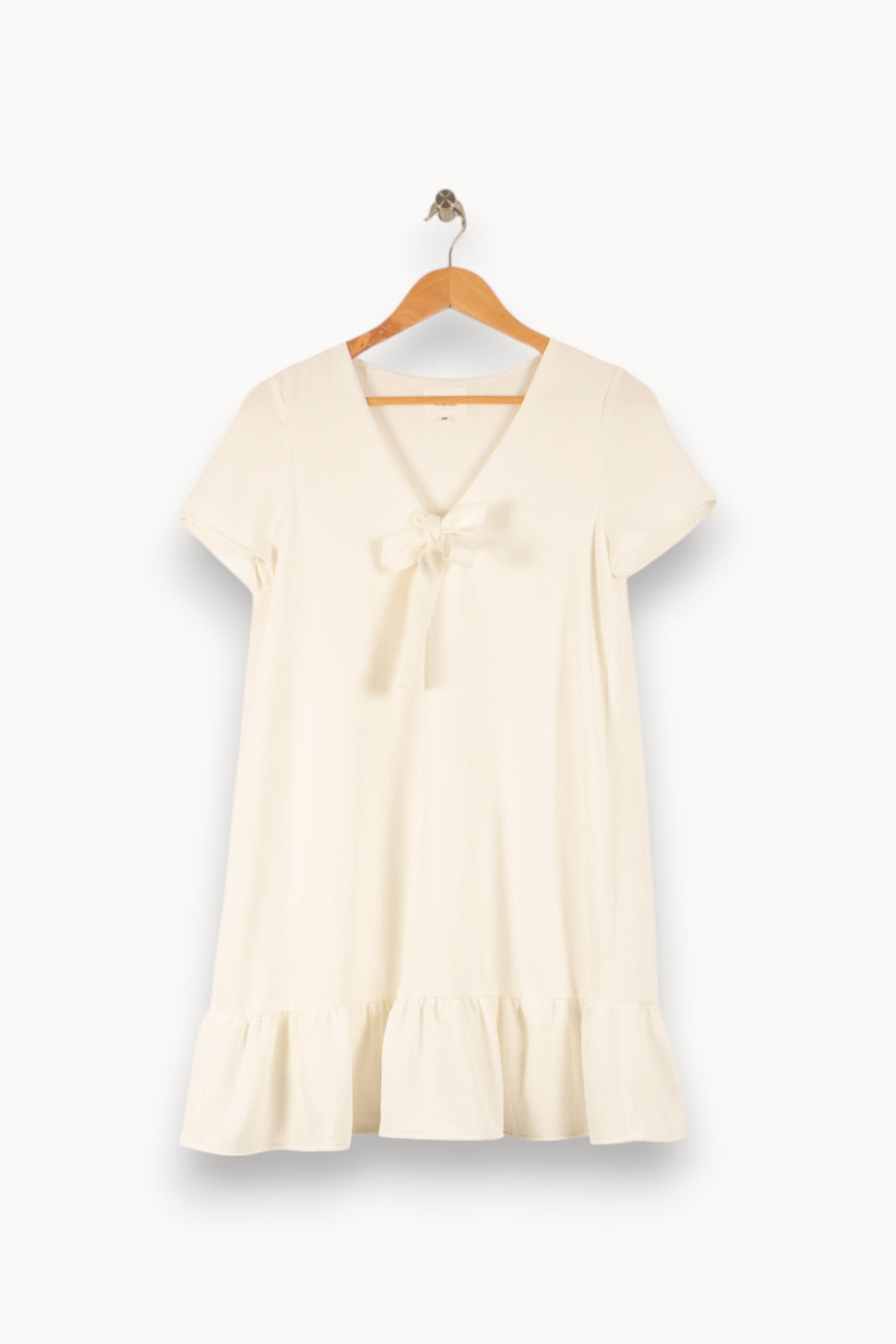 Robe Courte Blanche - Taille S/36 de la marque Sézane | PARAD40715 - Vendu par Paradigme - Image 2