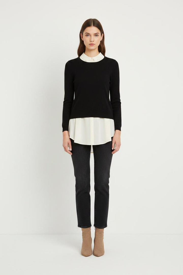 Pull Noir - Taille S/36
