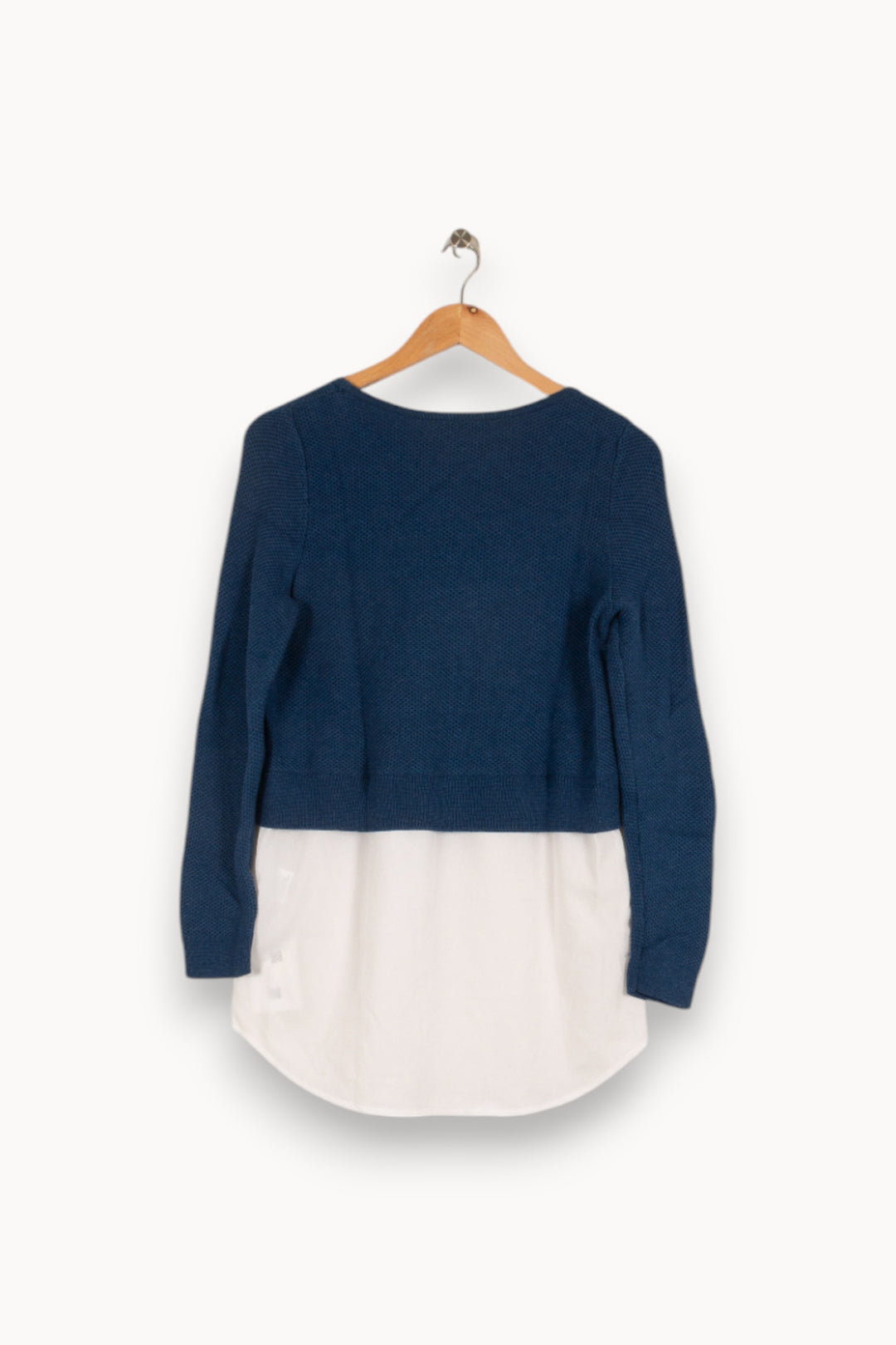 Pull Bleu - Taille S/36 de la marque Sandro | PARAD40731 - Vendu par Paradigme - Image 3