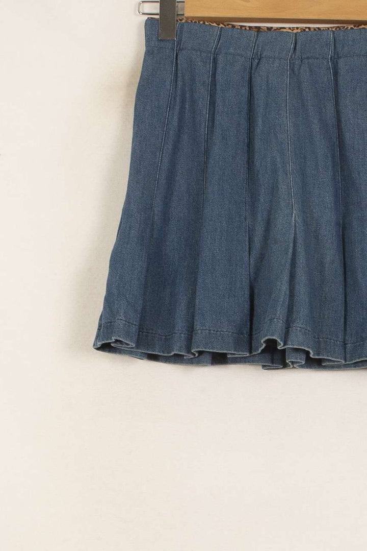 Jupe Plissée Bleue - Taille S/36 de la marque Bellerose | PARAD40740 - Vendu par Paradigme - Image 5