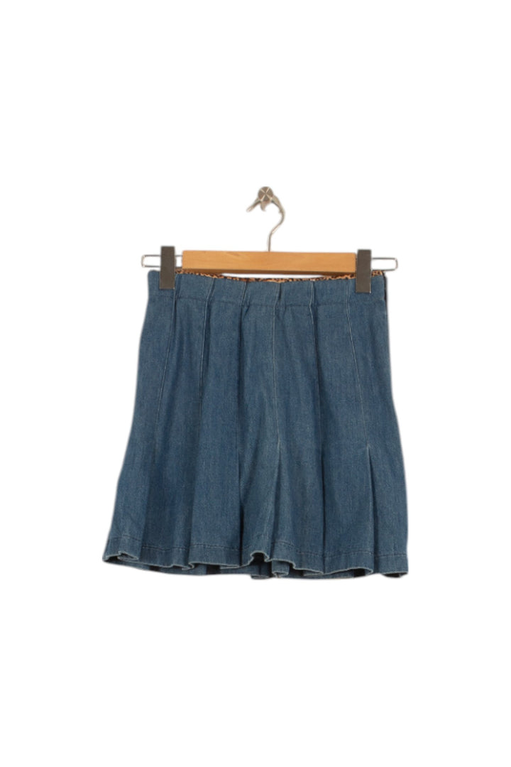 Jupe Plissée Bleue - Taille S/36 de la marque Bellerose | PARAD40740 - Vendu par Paradigme - Image 4