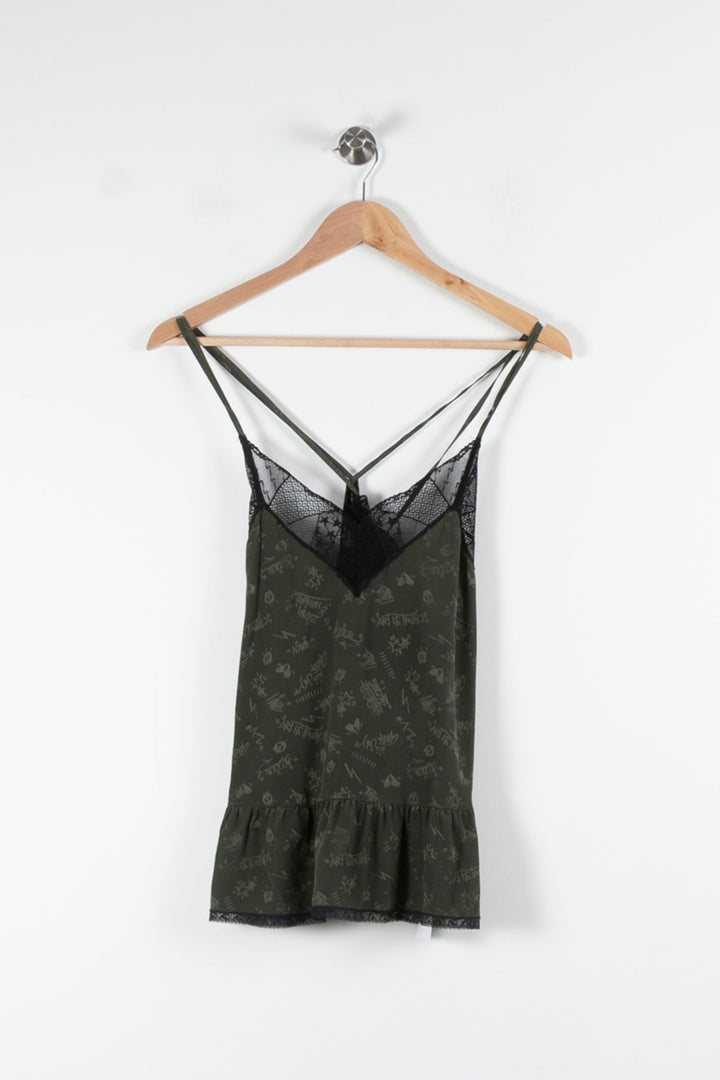 Top Vert - Taille S/36 de la marque Zadig&Voltaire | PARAD40741 - Vendu par Paradigme - Image 2