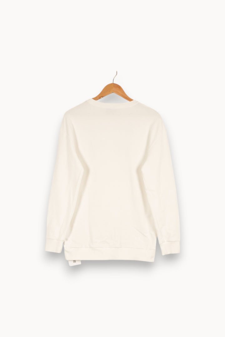 Sweatshirt blanc - Taille M/38 de la marque Imprevu | PARAD40753 - Vendu par Paradigme - Image 3