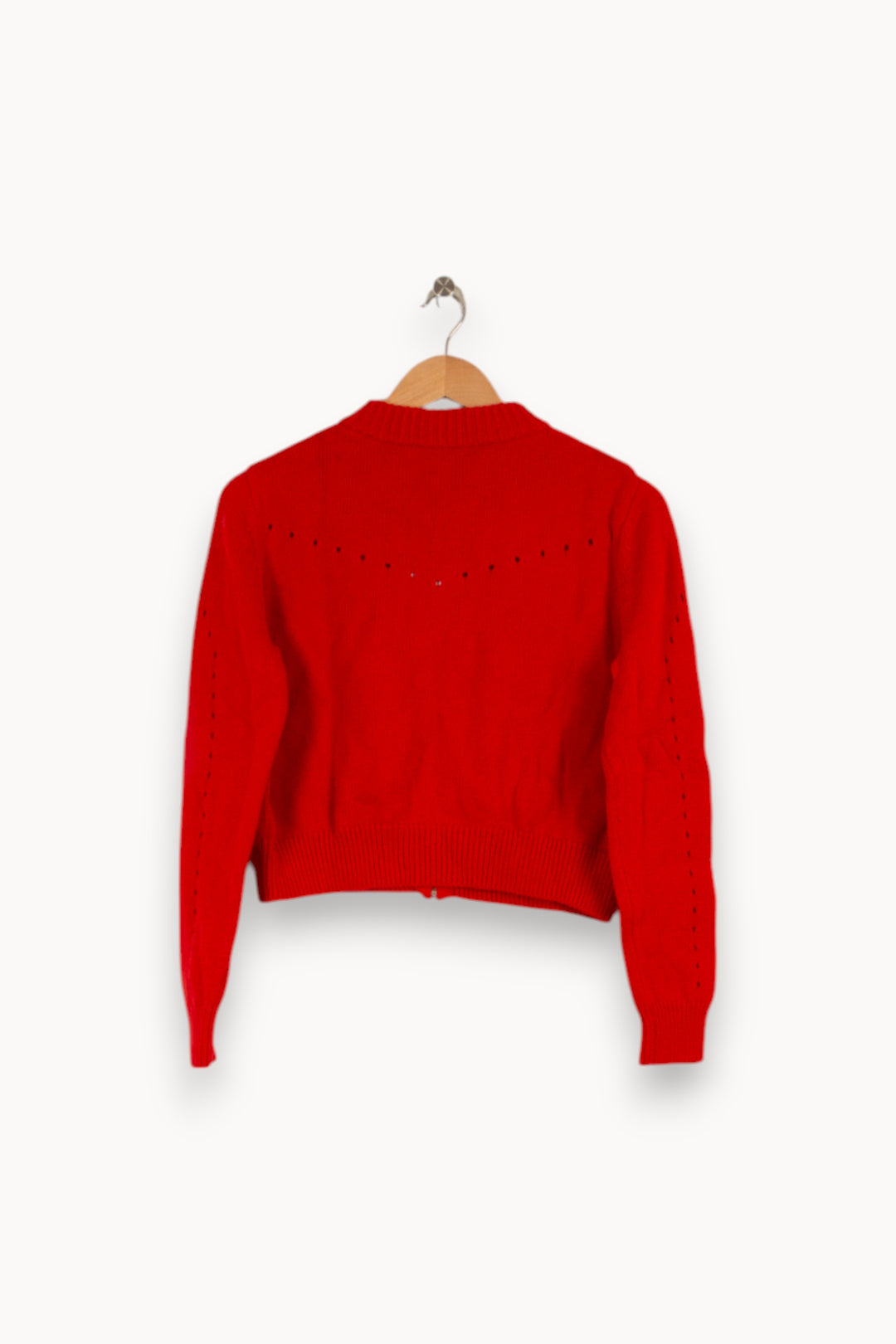 Pull Rouge - Taille XS/34 de la marque ZAPA | PARAD40756 - Vendu par Paradigme - Image 3