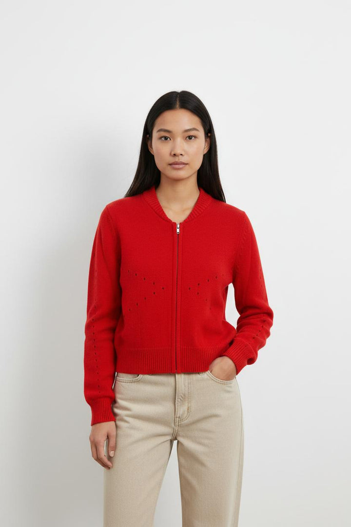 Pull Rouge - Taille XS/34