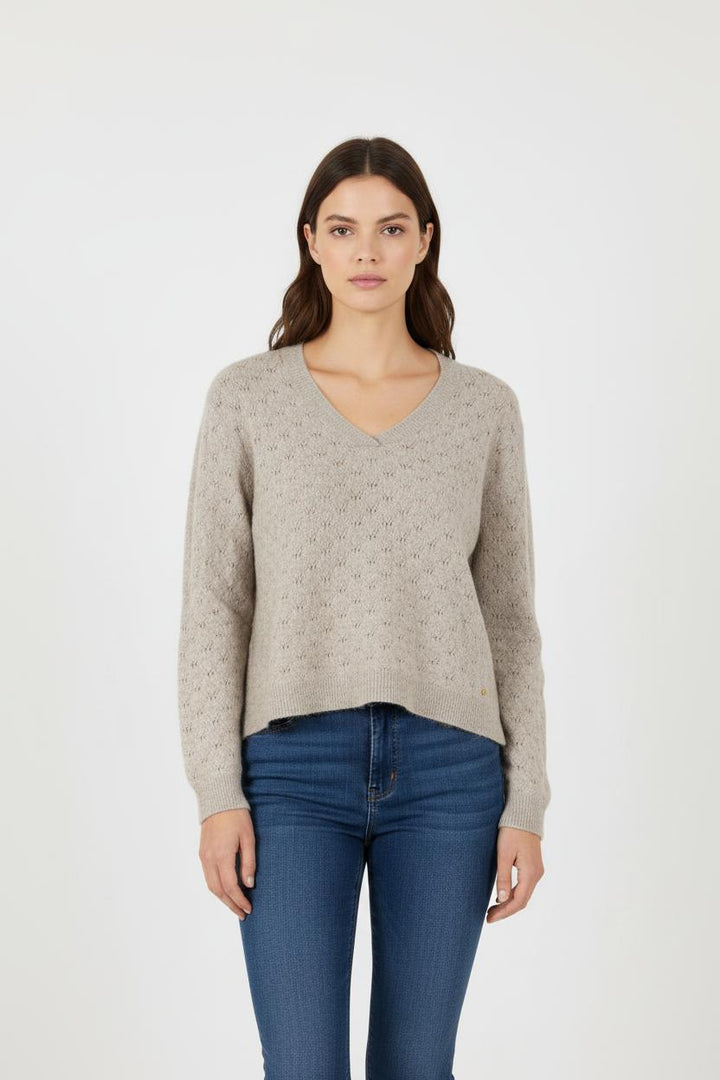 Pull gris - Taille XS/34