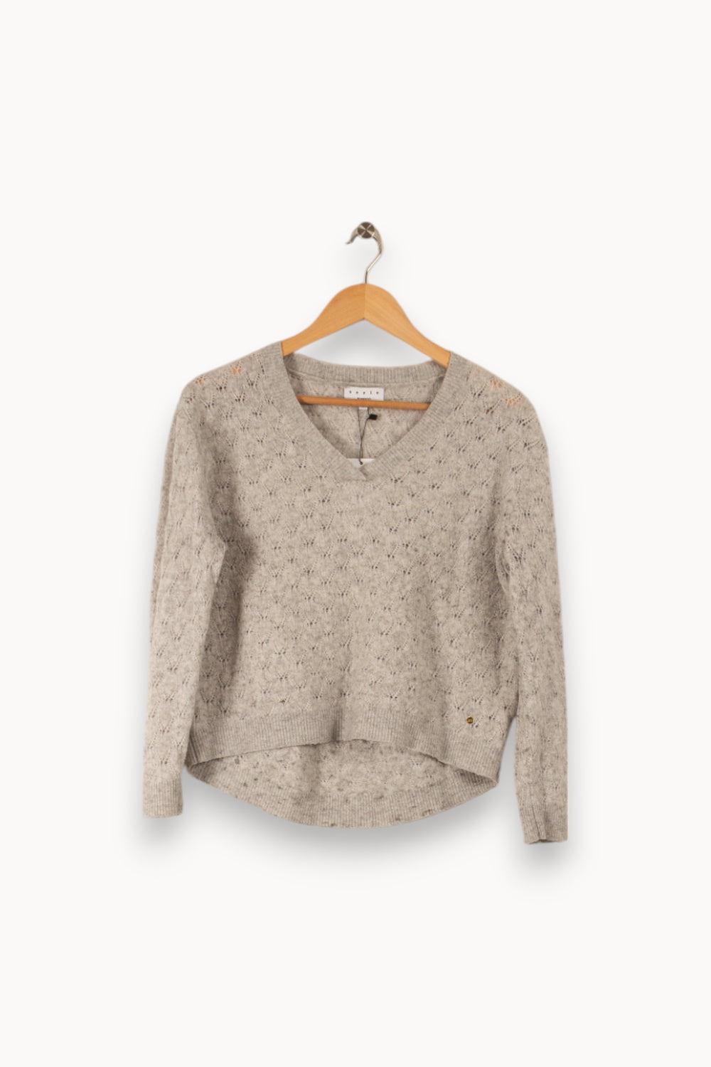 Pull gris - Taille XS/34 de la marque Suncoo | PARAD40763 - Vendu par Paradigme - Image 1