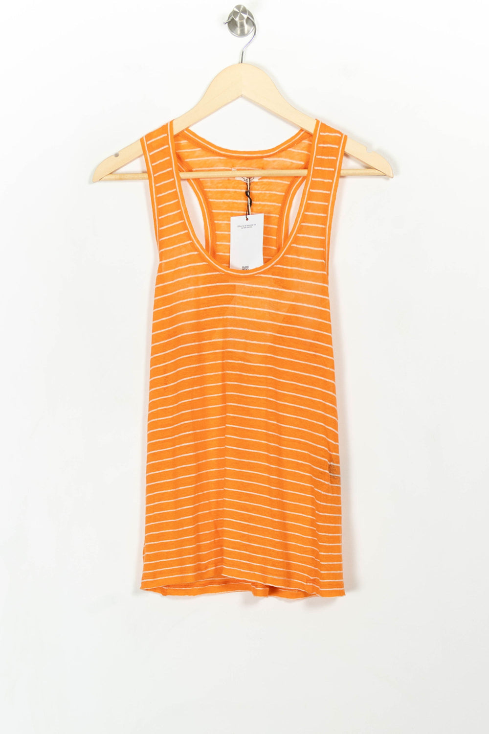 Débardeur orange rayé - Taille S/36 de la marque Isabel Marant étoile | PARAD40769 - Vendu par Paradigme - Image 2