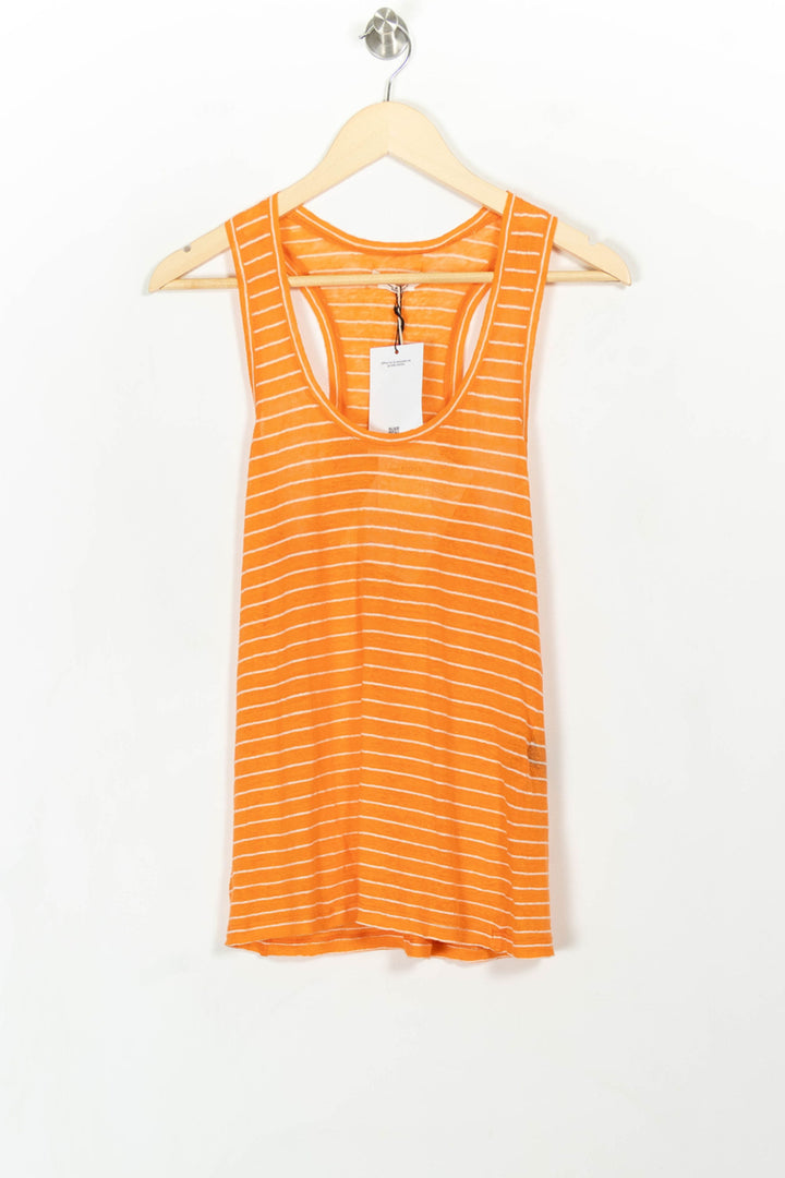 Débardeur orange rayé - Taille S/36 de la marque Isabel Marant étoile | PARAD40769 - Vendu par Paradigme - Image 2