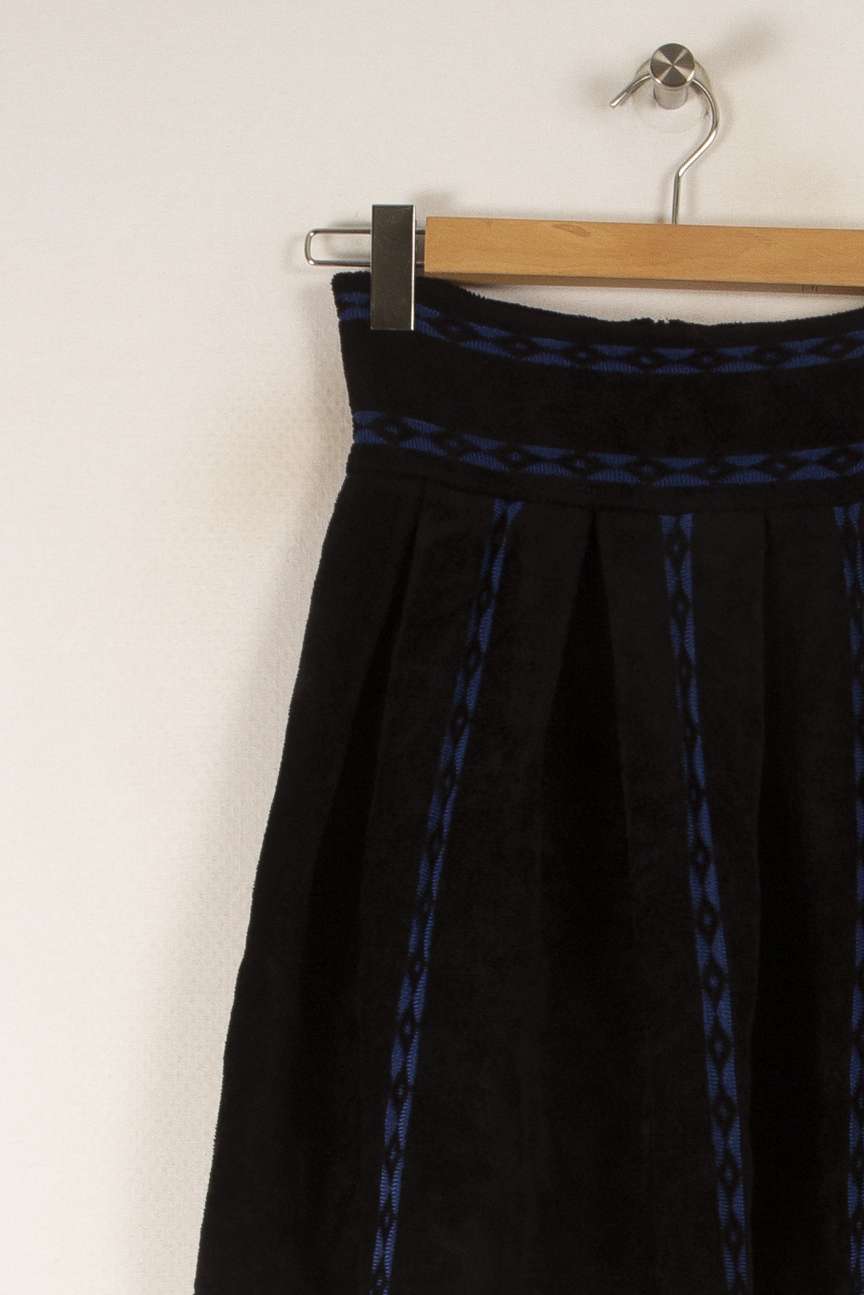 Jupe noire - Taille S/36 de la marque Maje | PARAD40782 - Vendu par Paradigme - Image 2