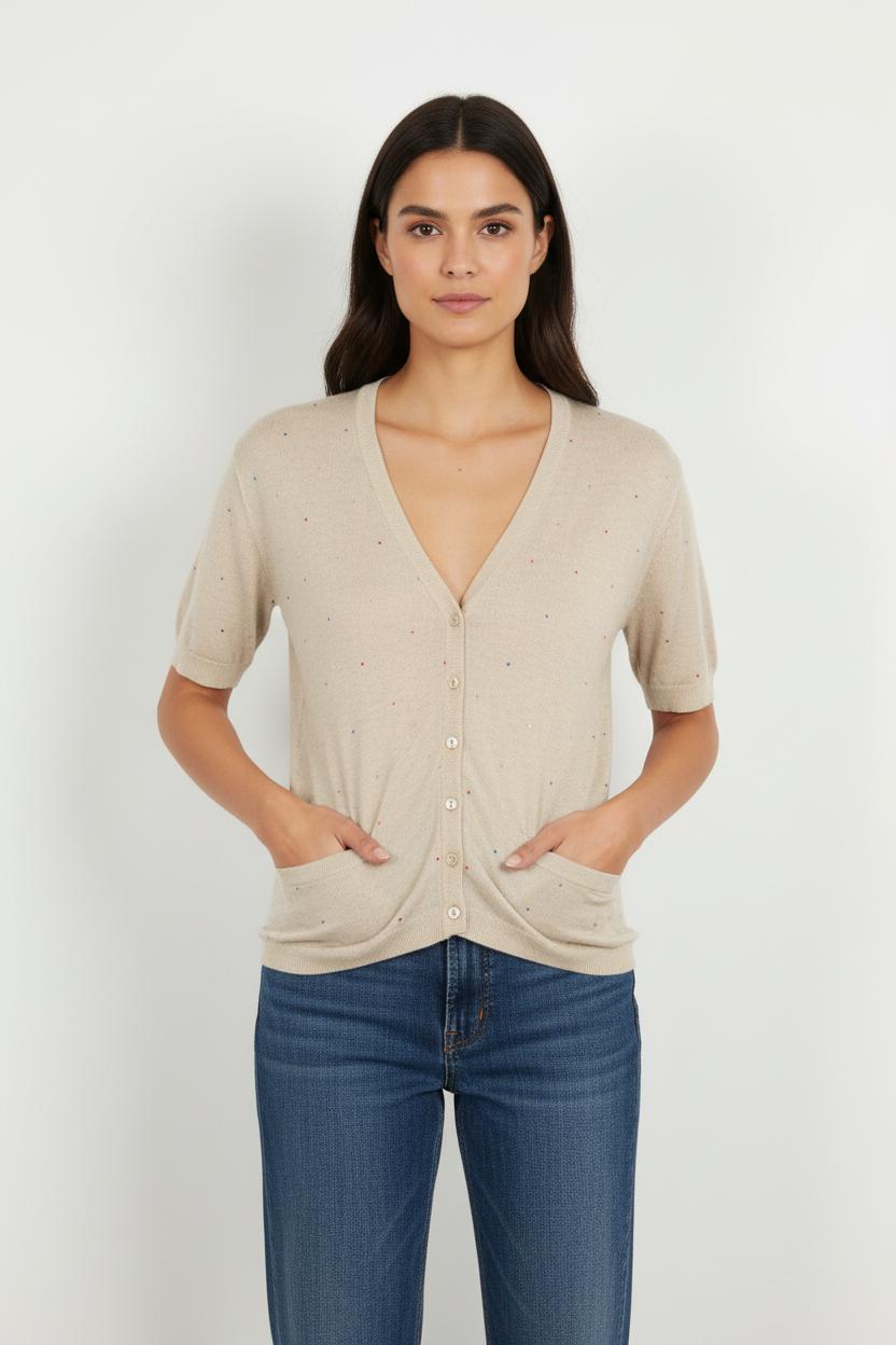 Cardigan gris - Taille M/38