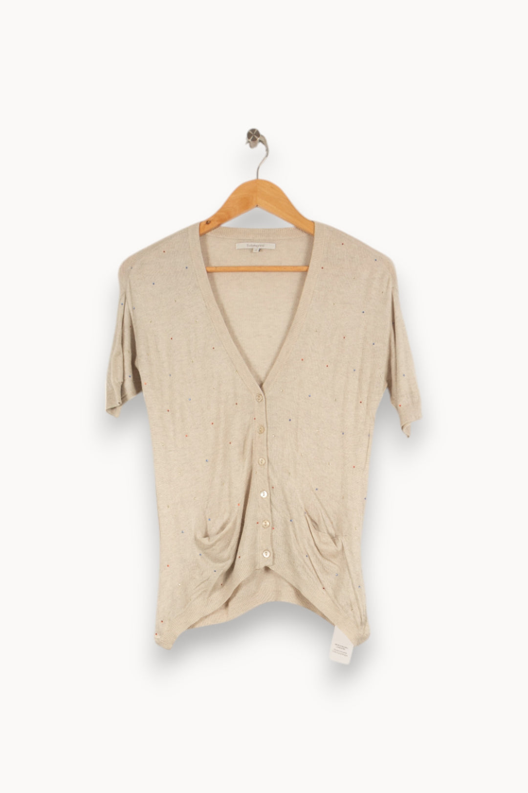 Cardigan gris - Taille M/38 de la marque Sud express | PARAD40795 - Vendu par Paradigme - Image 1
